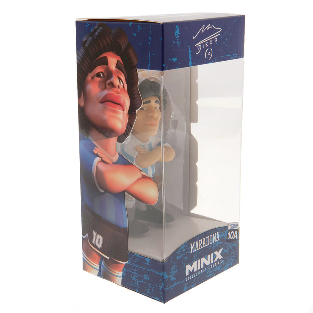 Miniature Maradona Figure in Argentina Team Kit