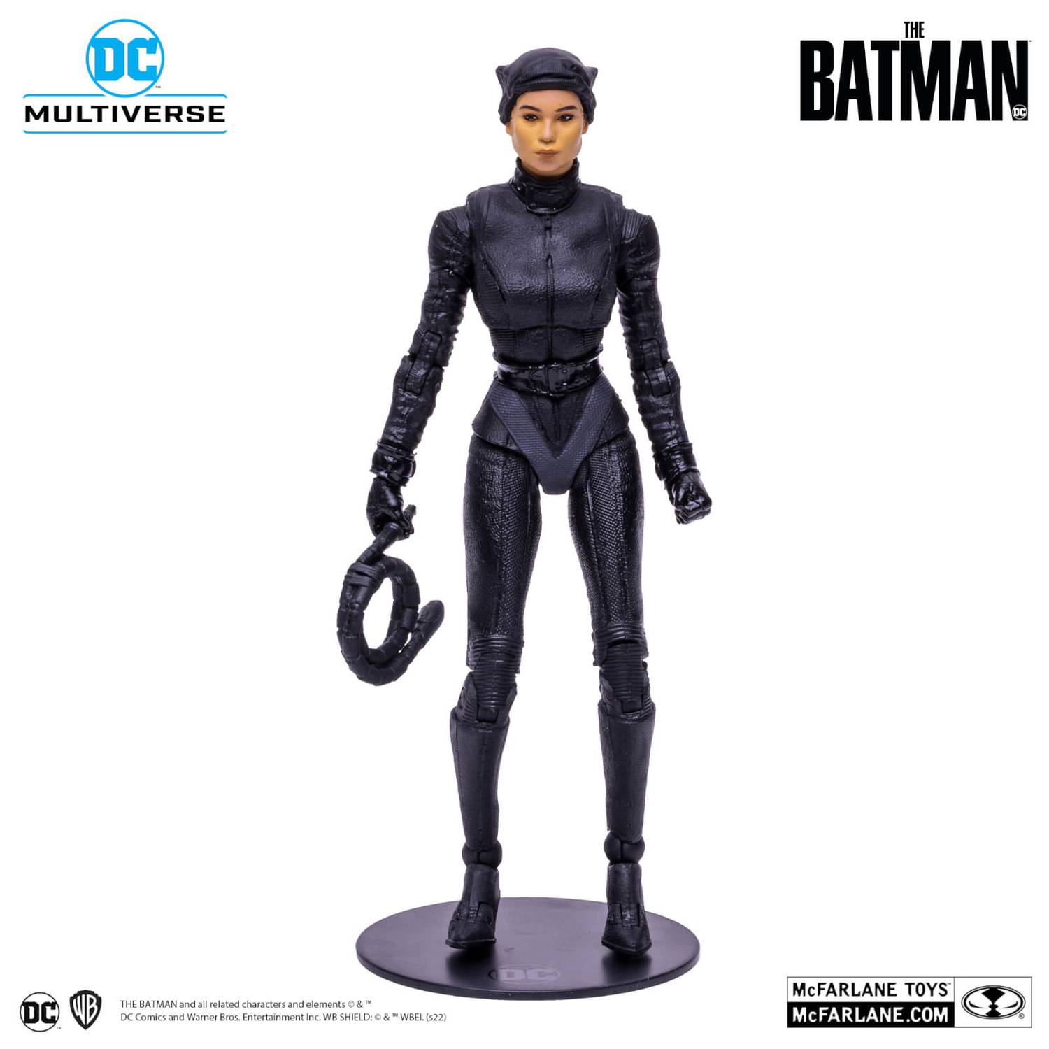 McFarlane 7-Inch Scale Highly Detailed Action Figure of Unmasked Catwoman from DC Comics' The Batman Movie