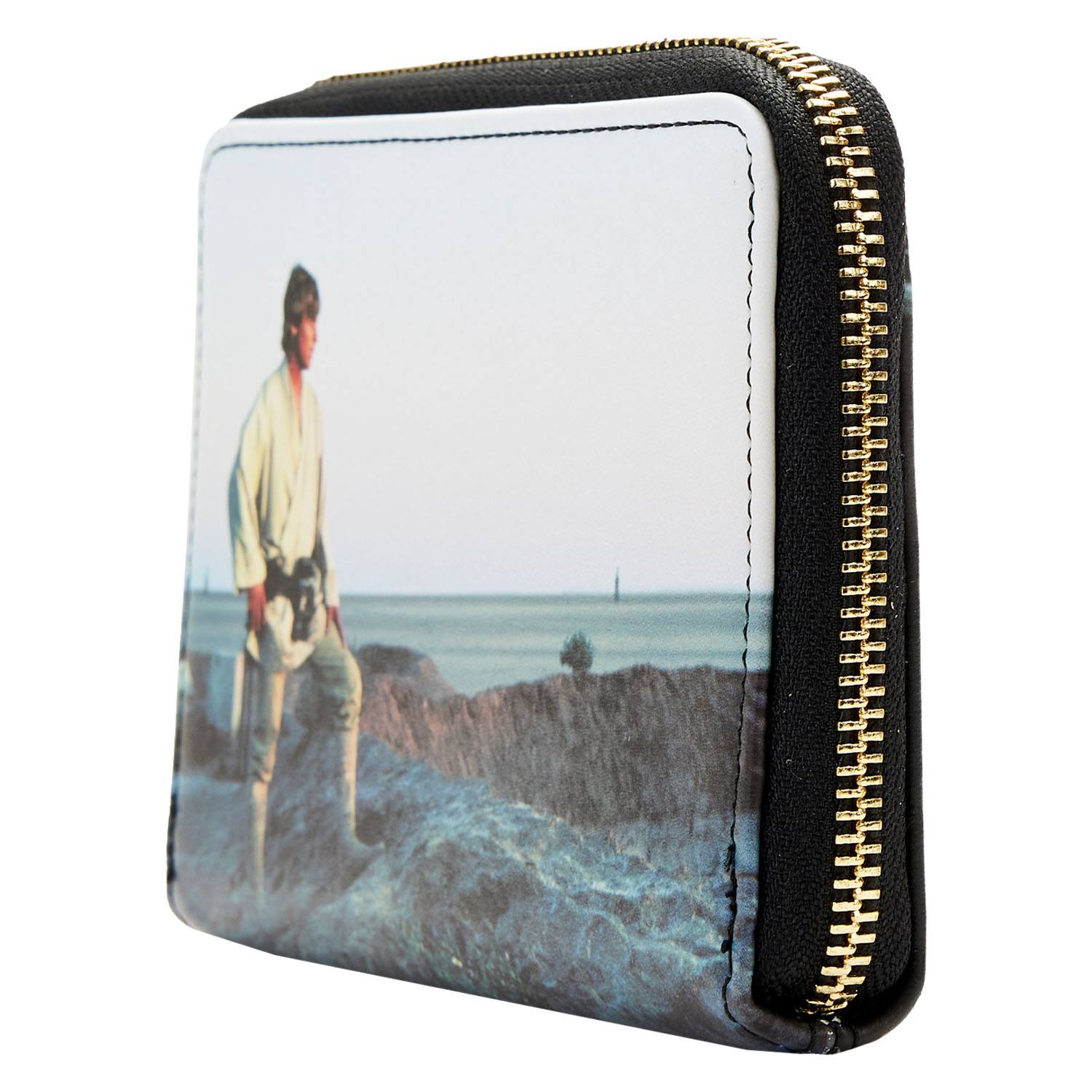 Loungefly Star Wars A New Hope Final Frames Stylish Zip Around Wallet for Star Wars Fans