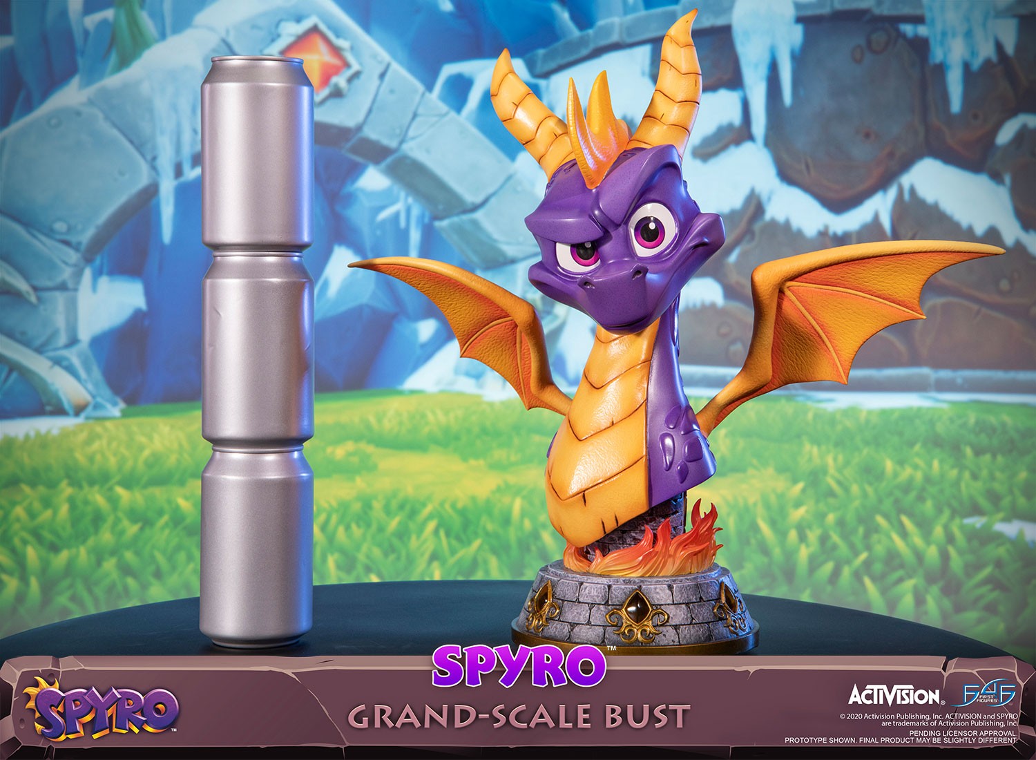 First4Figures Spyro The Dragon Lifesize Collectible Grand-Scale Bust Statue
