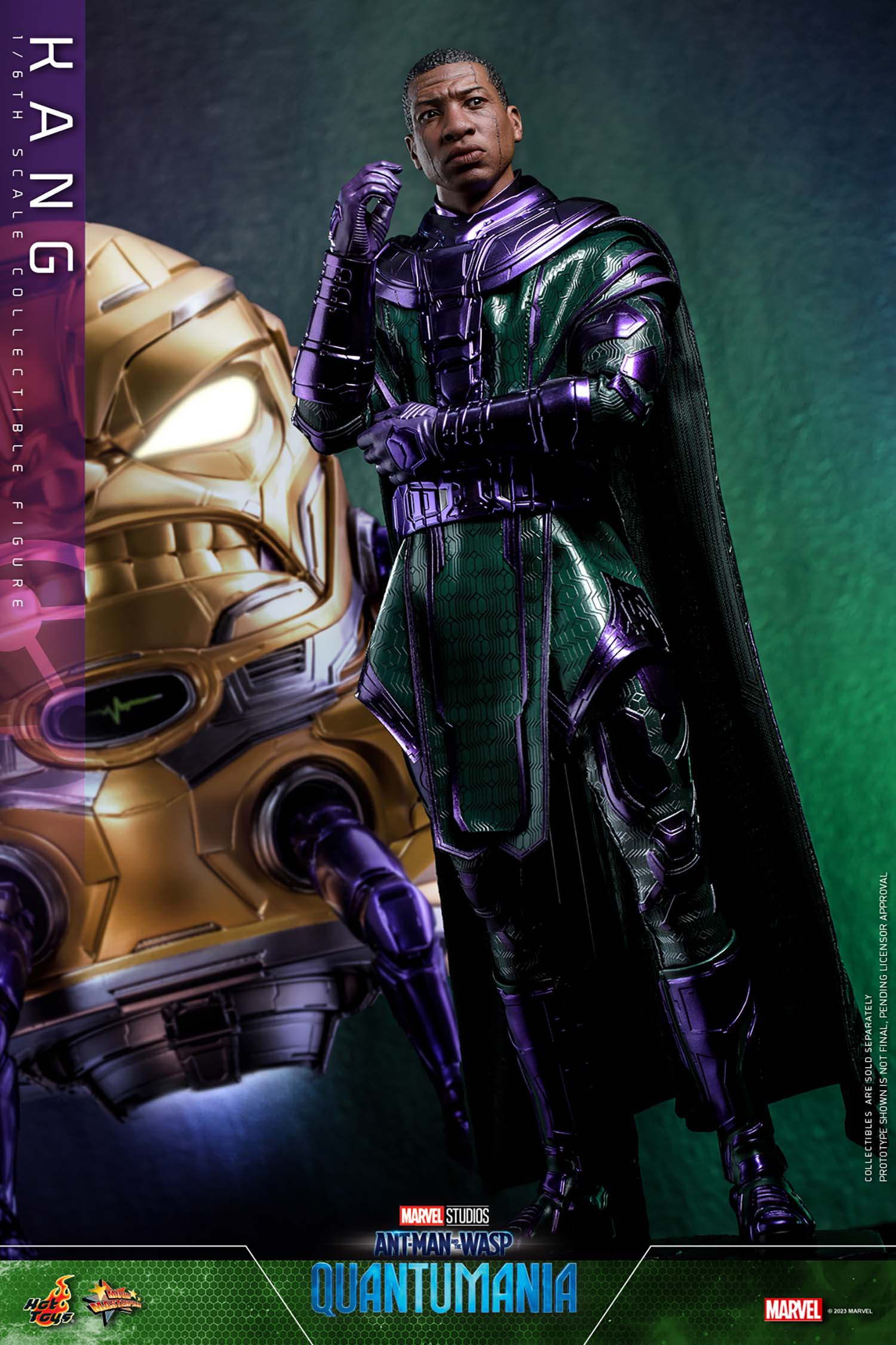 Hot Toys 1/6th Scale Marvel's Ant-Man and the Wasp: Quantumania Kang The Conqueror Collectible Figure