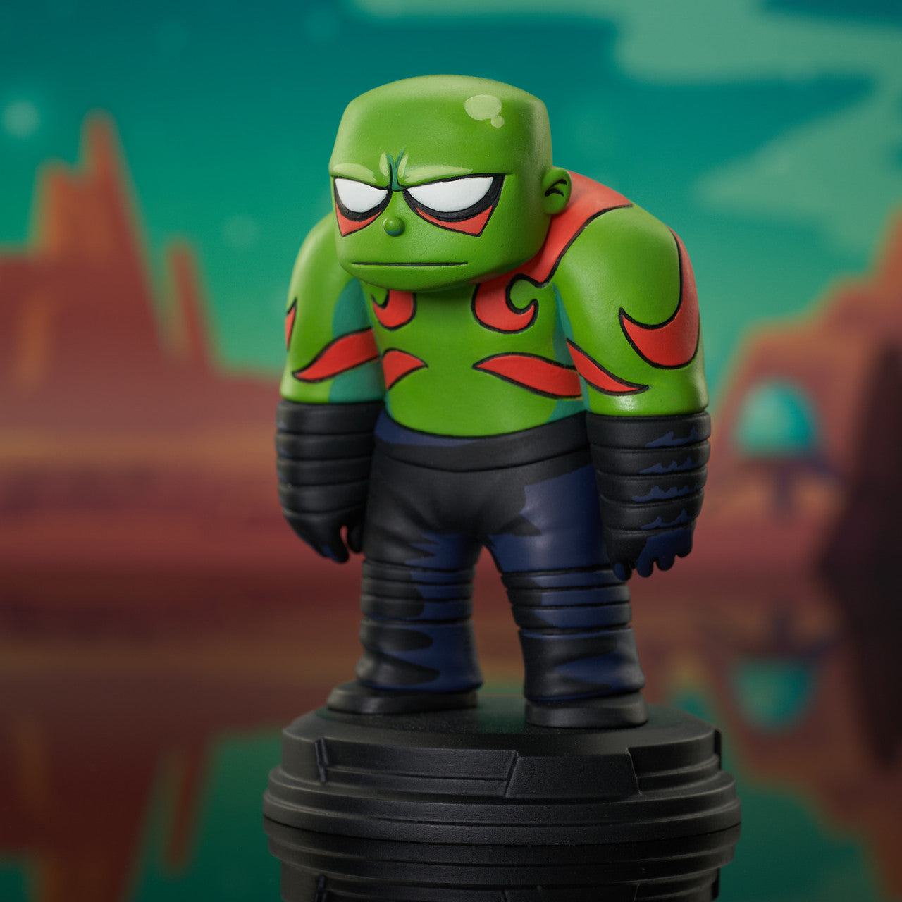 Limited Edition Marvel Animated Statue of Contemplative Drax