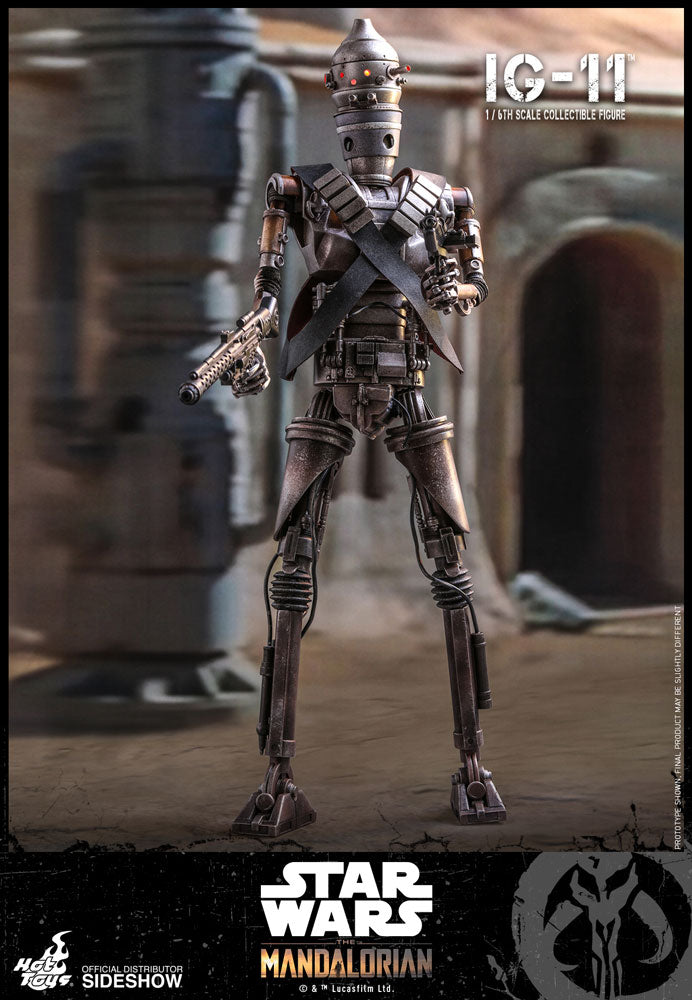 Hot Toys 1:6 Scale Star Wars Mandalorian IG-11 Detailed Collectible Figure