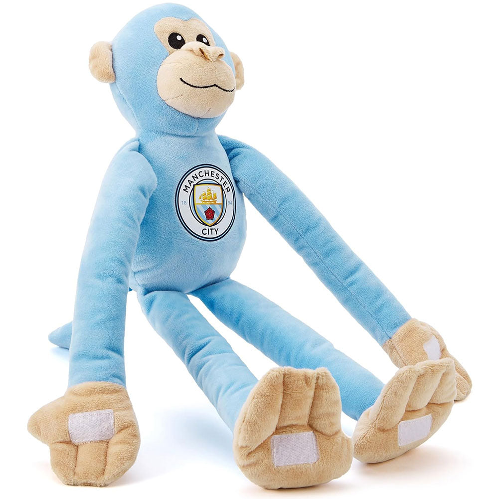 Manchester City Football Club Soft Plush Hanging Monkey Toy