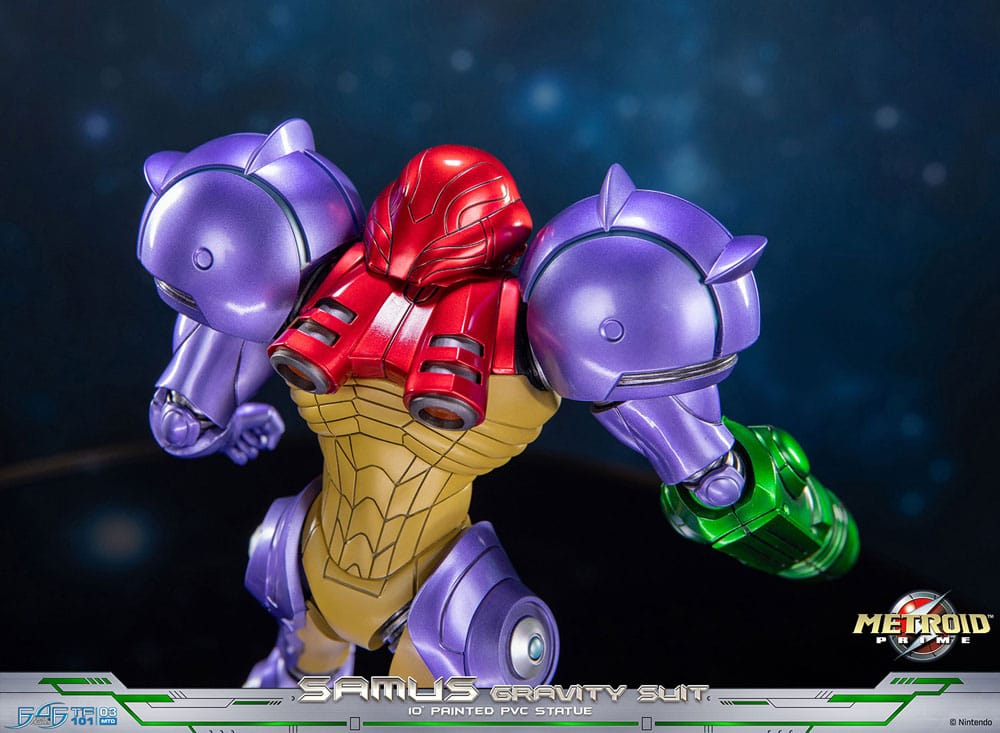 First4Figures Standard Edition PVC Statue of Samus in Metroid Prime Gravity Suit