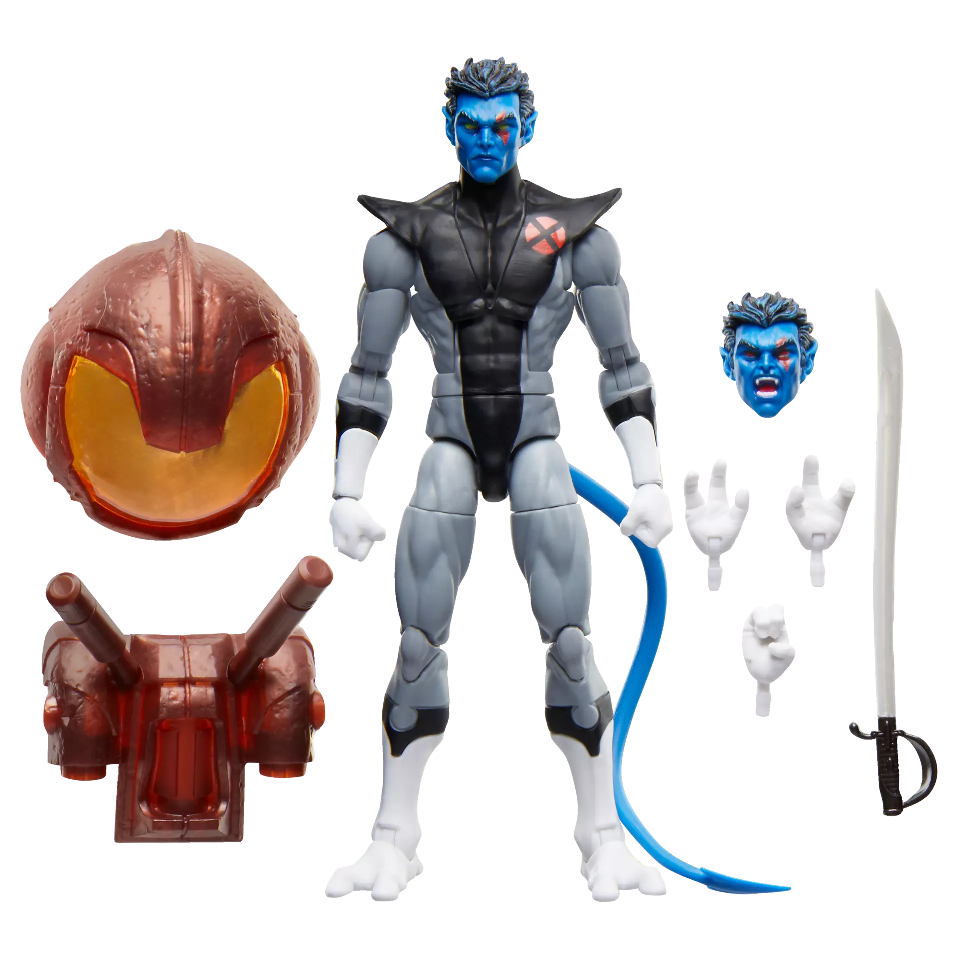 Hasbro 6-Inch Scale Marvel Legends Series Highly Detailed Nightcrawler Action Figure