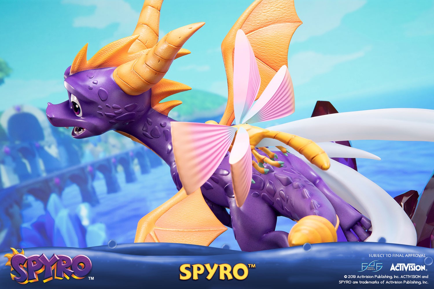 First4Figures Highly Detailed Spyro from Reignited Trilogy Statue