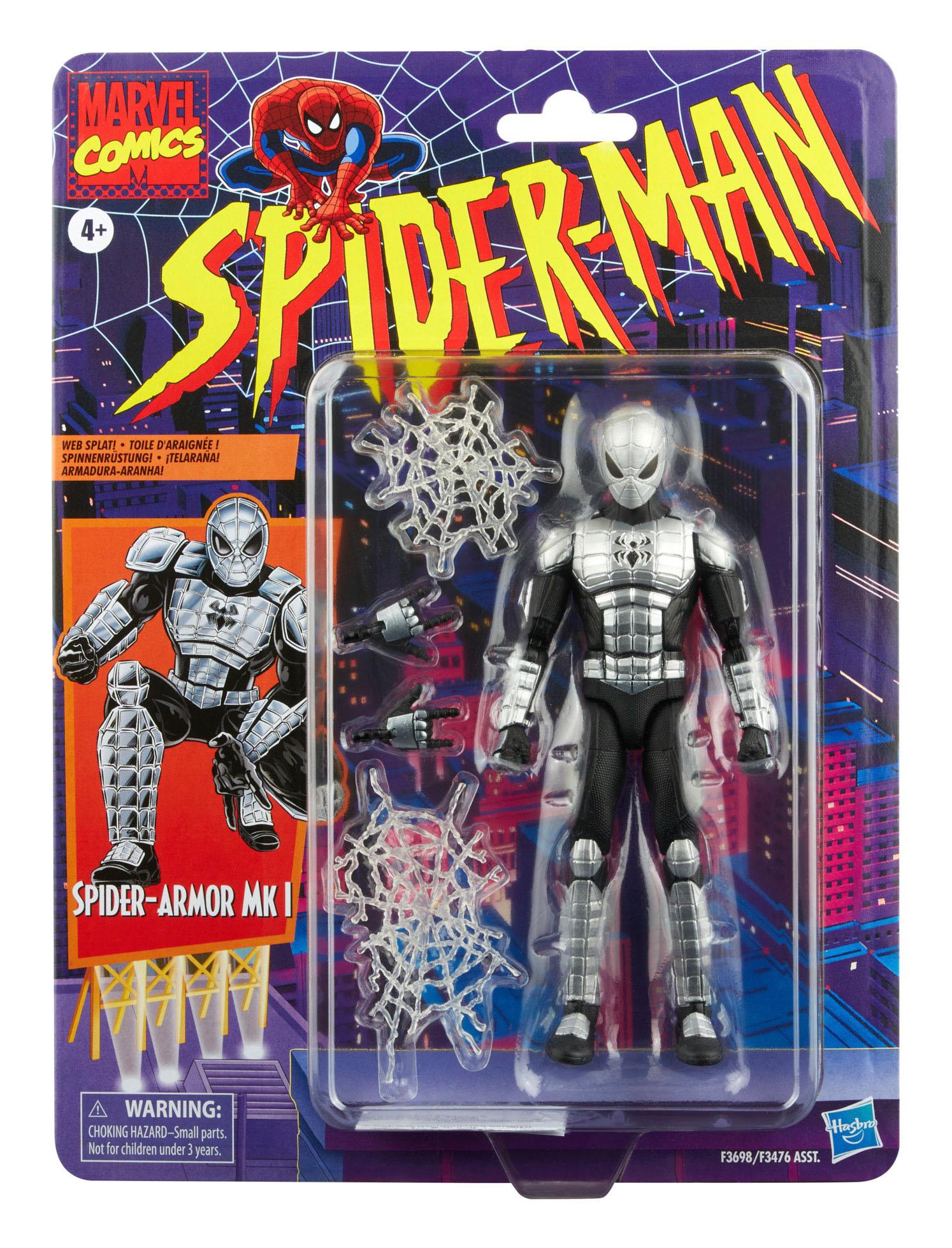 Marvel Legends Series 6 - Inch Scale Spider - Armor Mk I Action Figure for Fans and Collectors