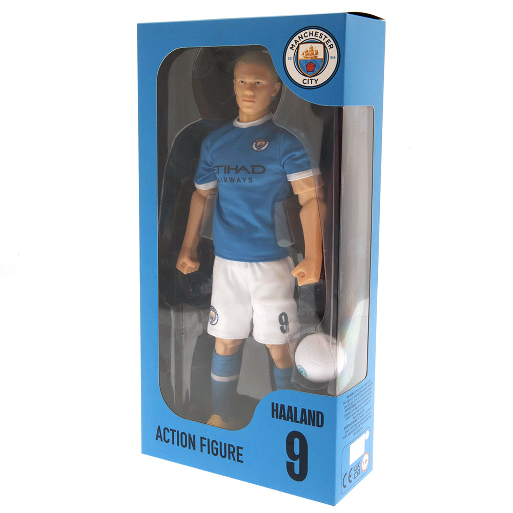 6-Point Articulated 30cm Manchester City FC Erling Haaland Action Figure