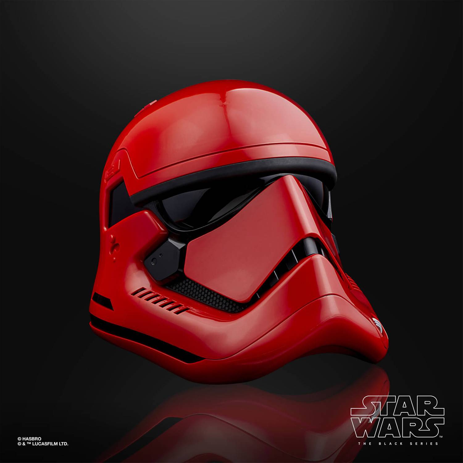Hasbro Star Wars The Black Series Galaxy’s Edge Electronic Captain Cardinal Helmet for Role - Playing and Collecting