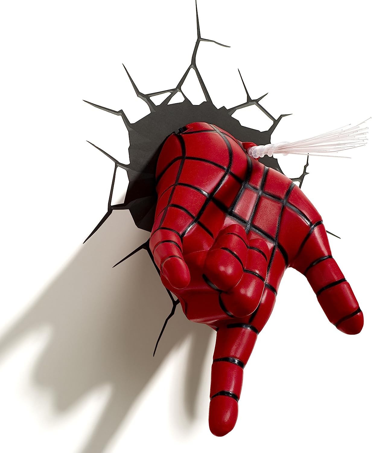 Marvel 3D Wall-Mounted Decorative Lighting with Spiderman's Hand Design