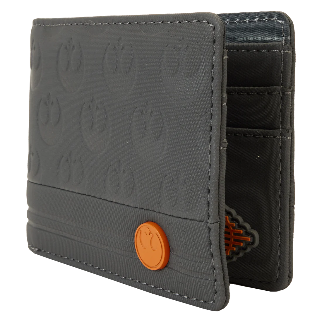 Loungefly Collectiv Star Wars Rebel Alliance Minimalist Style Bifold Card Wallet for Fans
