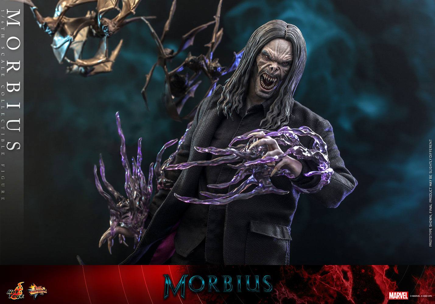 Hot Toys 1:6 Scale Collectible Figure of Marvel's Morbius - The Superhuman Vampire Character