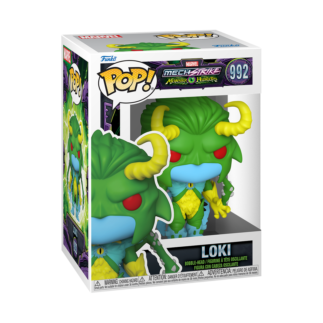 Funko Pop! Vinyl Figure - Marvel Mech Strike Monster Hunters' Loki