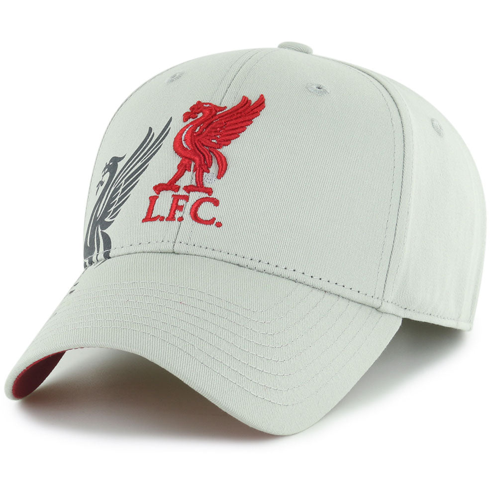 Obsidian Grey Liverpool FC Curved Brim Cap for Adults