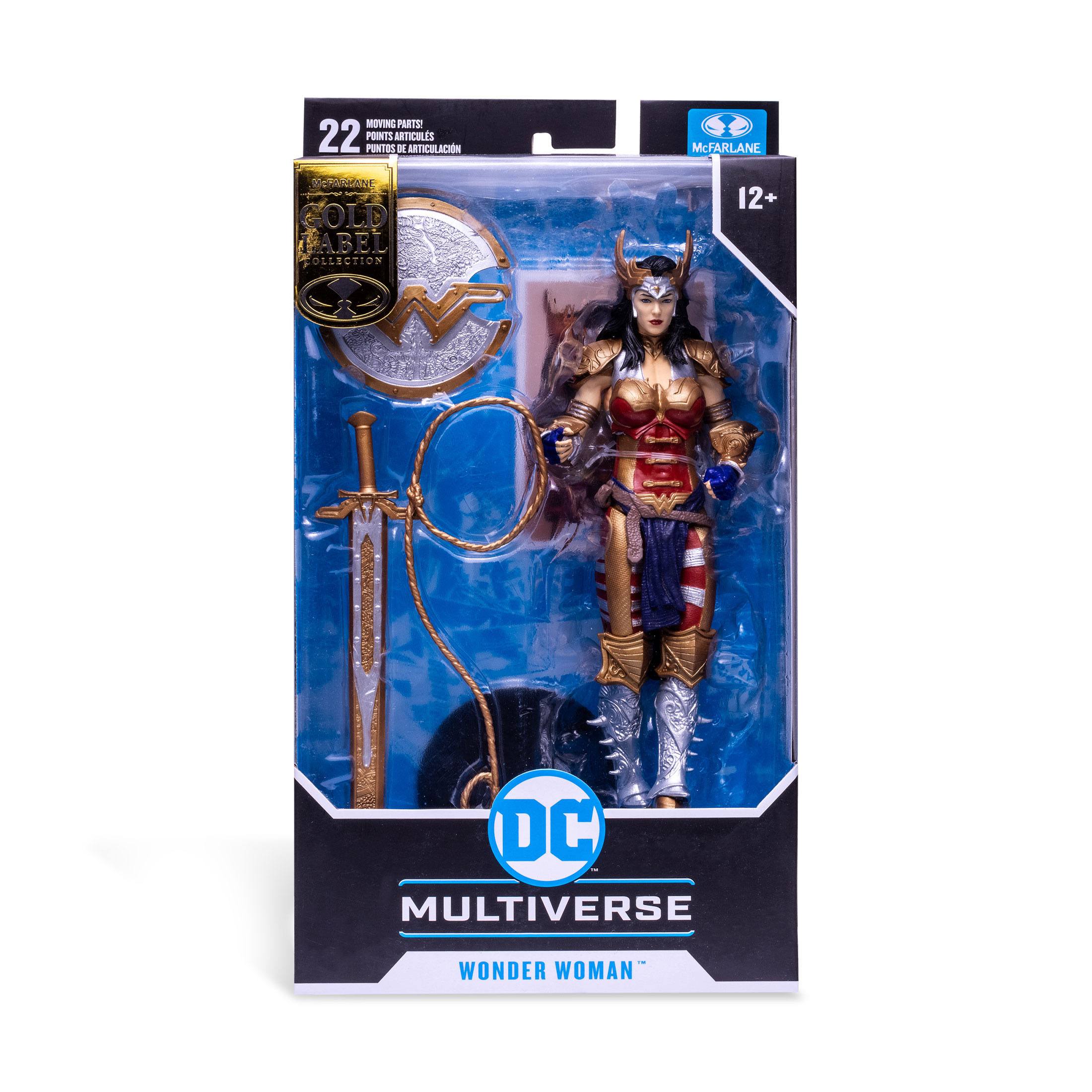 McFarlane Gold Label DC Multiverse Action Figure - Wonder Woman, Artistically Designed by Todd McFarlane