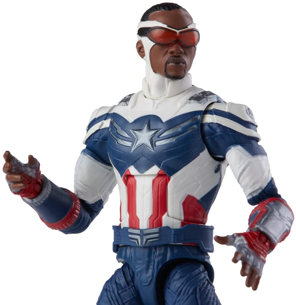 Hasbro Marvel Legends Series 6-Inch Collectible Action Figure of Avengers' Captain America Sam Wilson