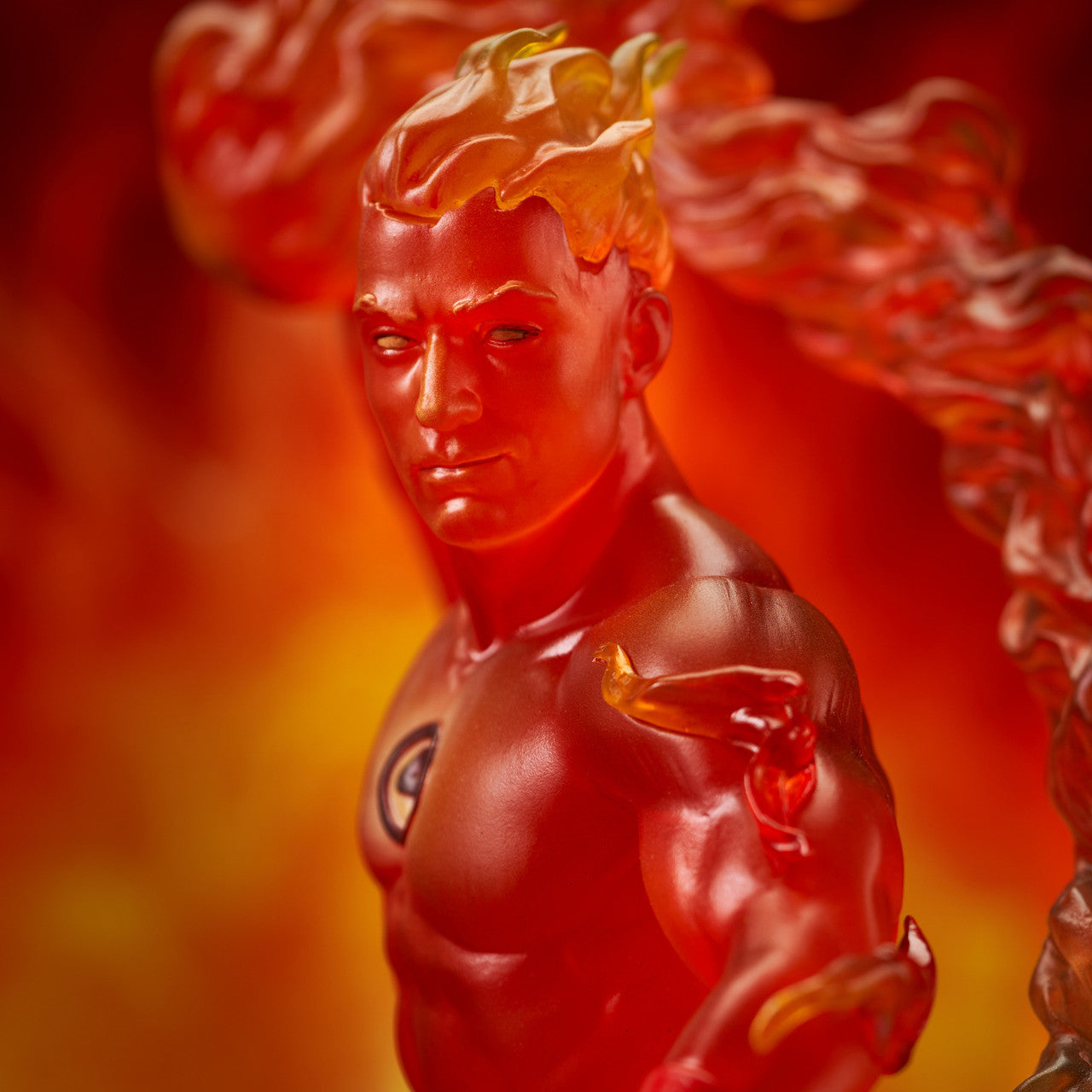 Marvel's Human Torch 1/6 Scale Translucent Resin Limited Edition Bust