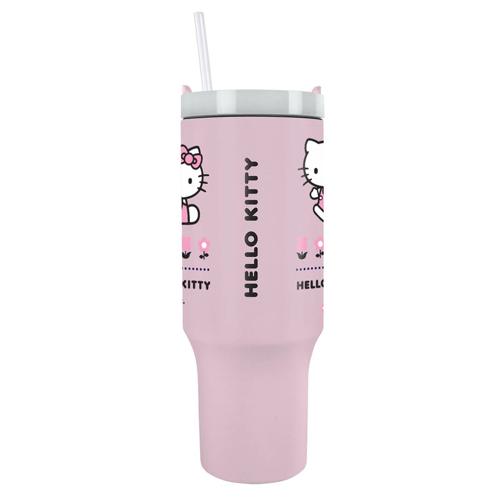 40oz Hello Kitty Pastel Pink Thermal Tumbler for All Ages