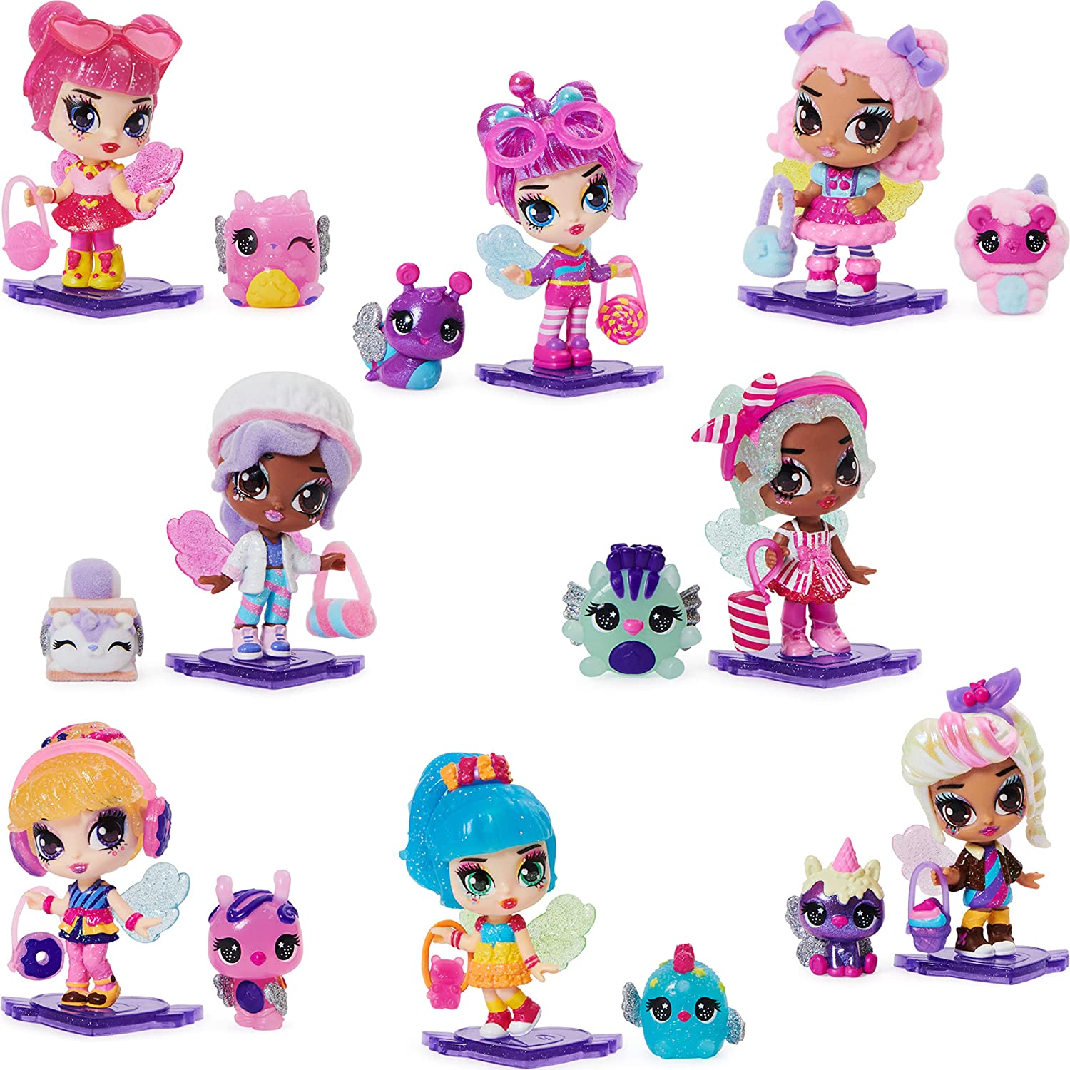 Hatchimals Pixies: Cosmic Candy Pixie Doll and Surprise Accessory Set for Kids