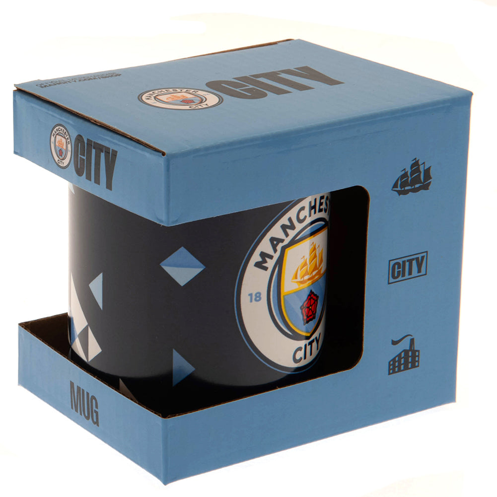 Manchester City Football Club Collectible Ceramic Coffee Mug