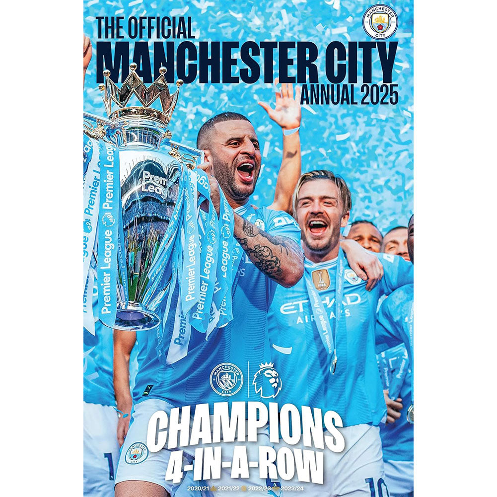 Manchester City FC 2025 Official Annual - A Must - Have for Fans
