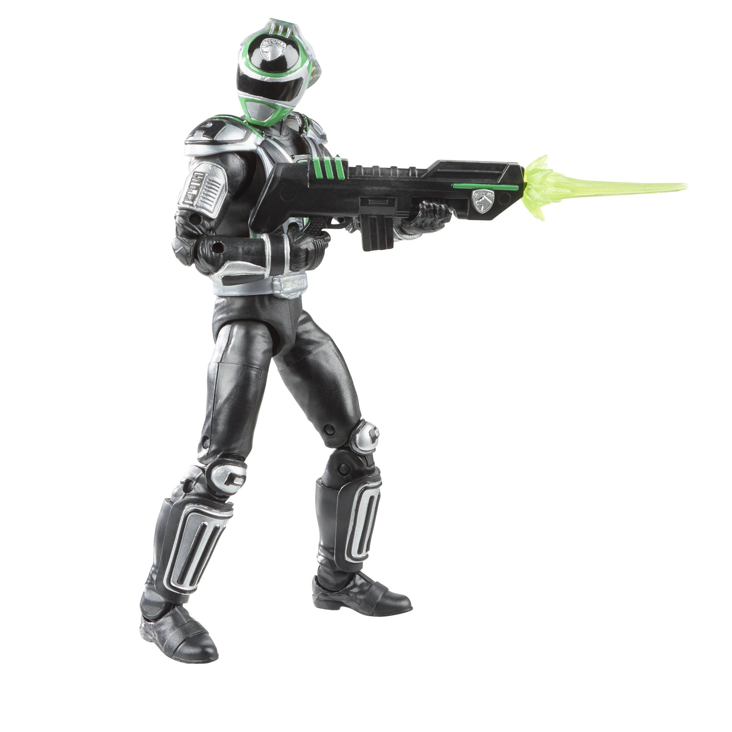 Hasbro's High - Quality Power Rangers Lightning Collection S.P.D. A - Squad Green Ranger Collectible Action Figure