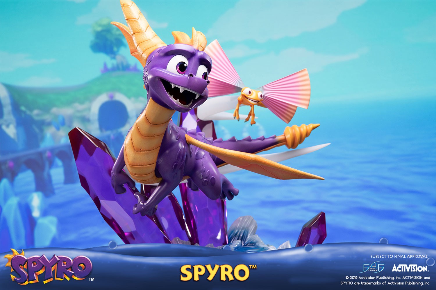 First4Figures Highly Detailed Spyro from Reignited Trilogy Statue