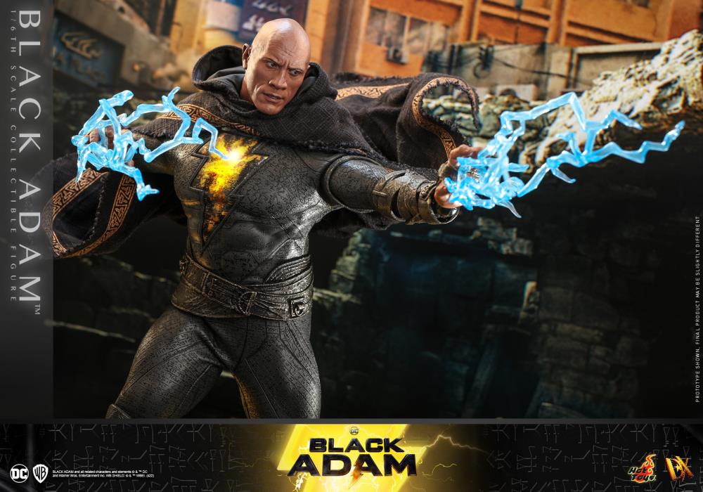 Hot Toys 1/6th Scale Movie-Accurate Black Adam Collectible Figure