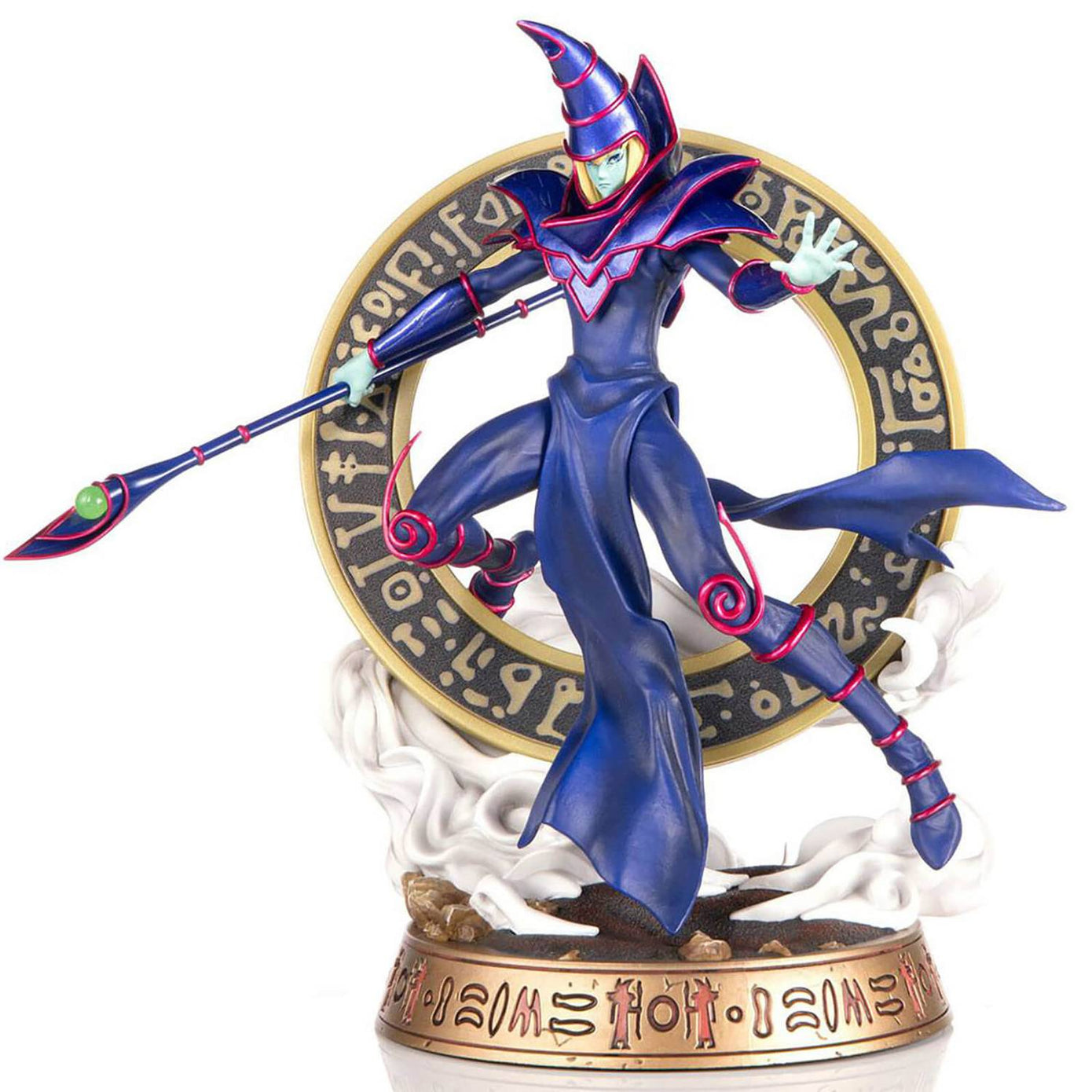 First4Figures Yu-Gi-Oh! Painted PVC Dark Magician Figurine (Blue Variant)