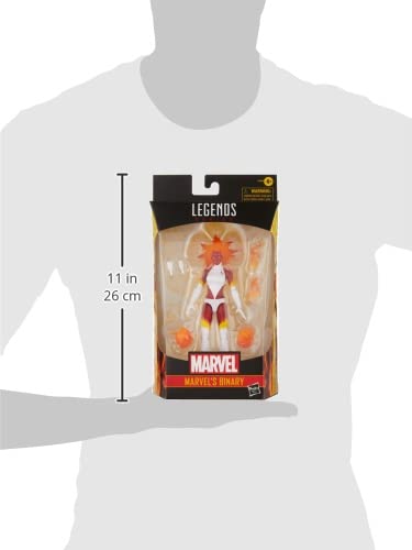 Marvel Legends 6-Inch Binary Action Figure with High - end Design and 6 Accessories