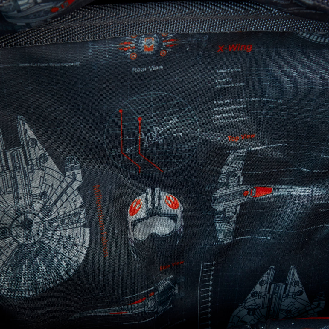Loungefly Collectiv Star Wars Rebel Alliance Stylish Everyday Convertible Backpack