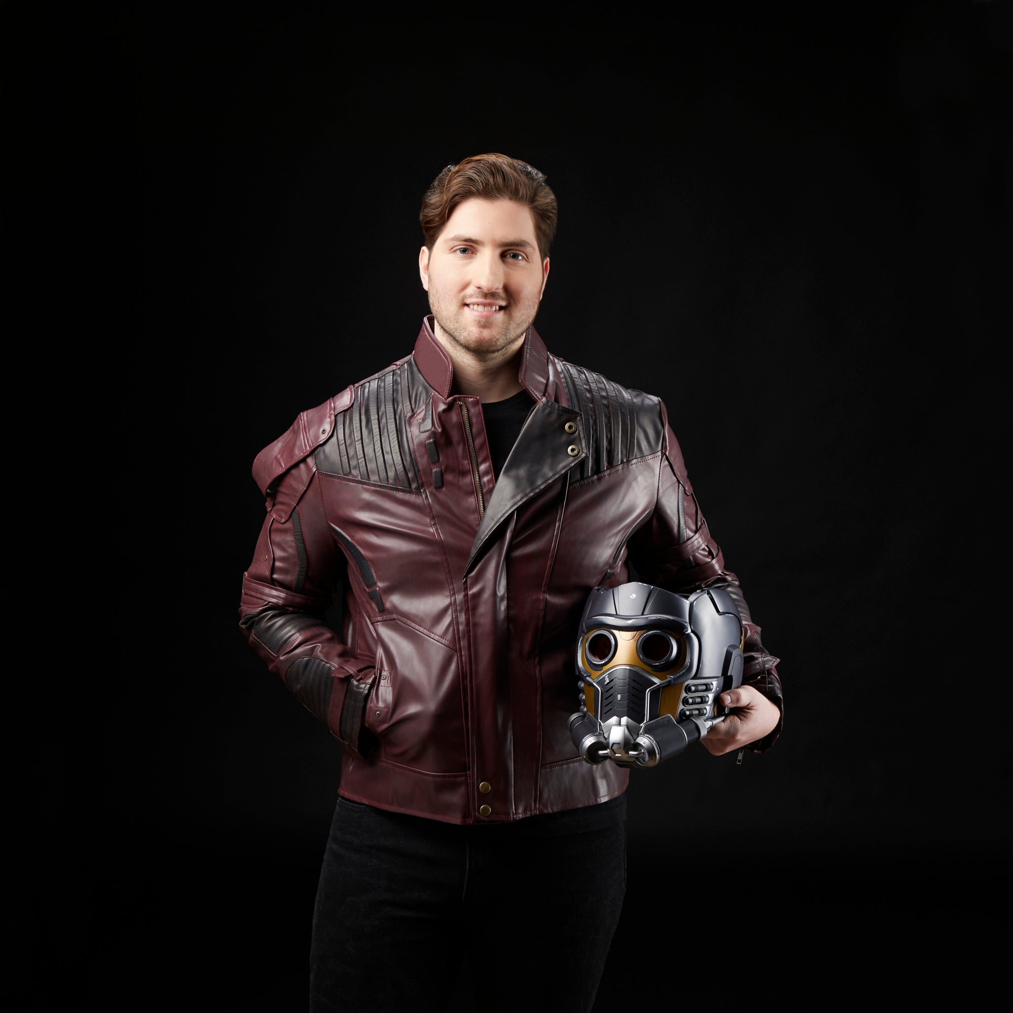 Marvel Legends Collectible Series Guardians of the Galaxy Star - Lord Electronic Role - Playing Helmet for Fans