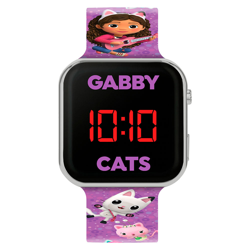Gabby's Dollhouse Junior LED Digital Watch with Gabby Cat Text