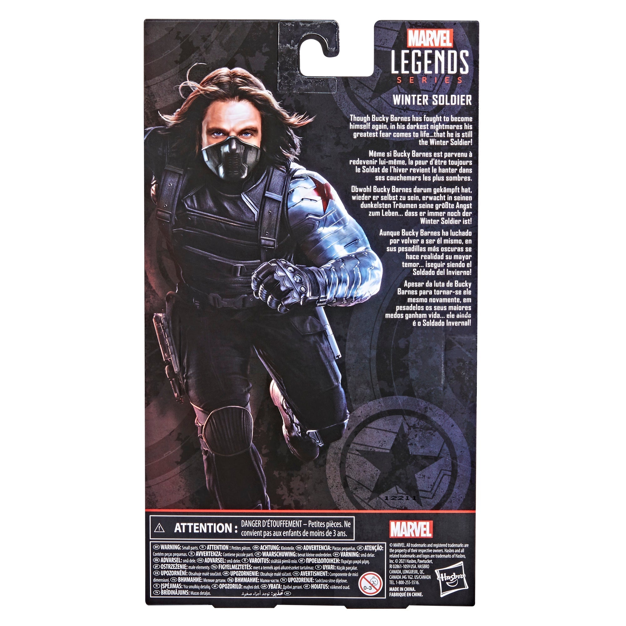 Marvel Legends 6-Inch Scale Premium Winter Soldier Action Figure