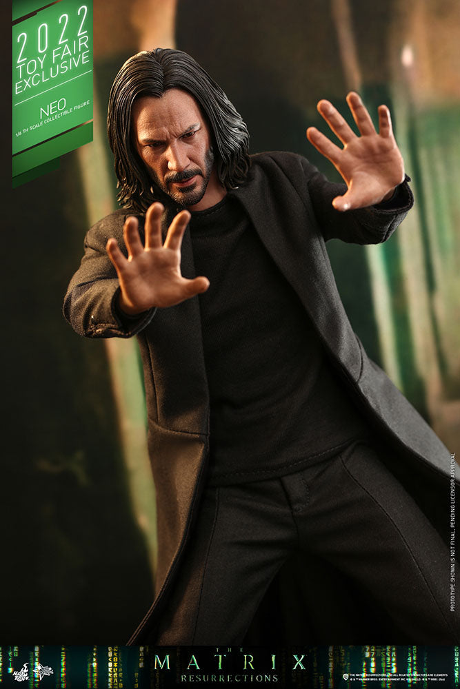 Hot Toys Exclusive 1:6 Scale Collectible Figure of Neo from The Matrix Revolutions