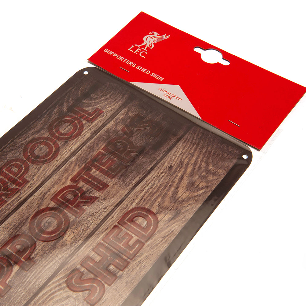 Liverpool Football Club Decorative Metal Shed Sign for Fans