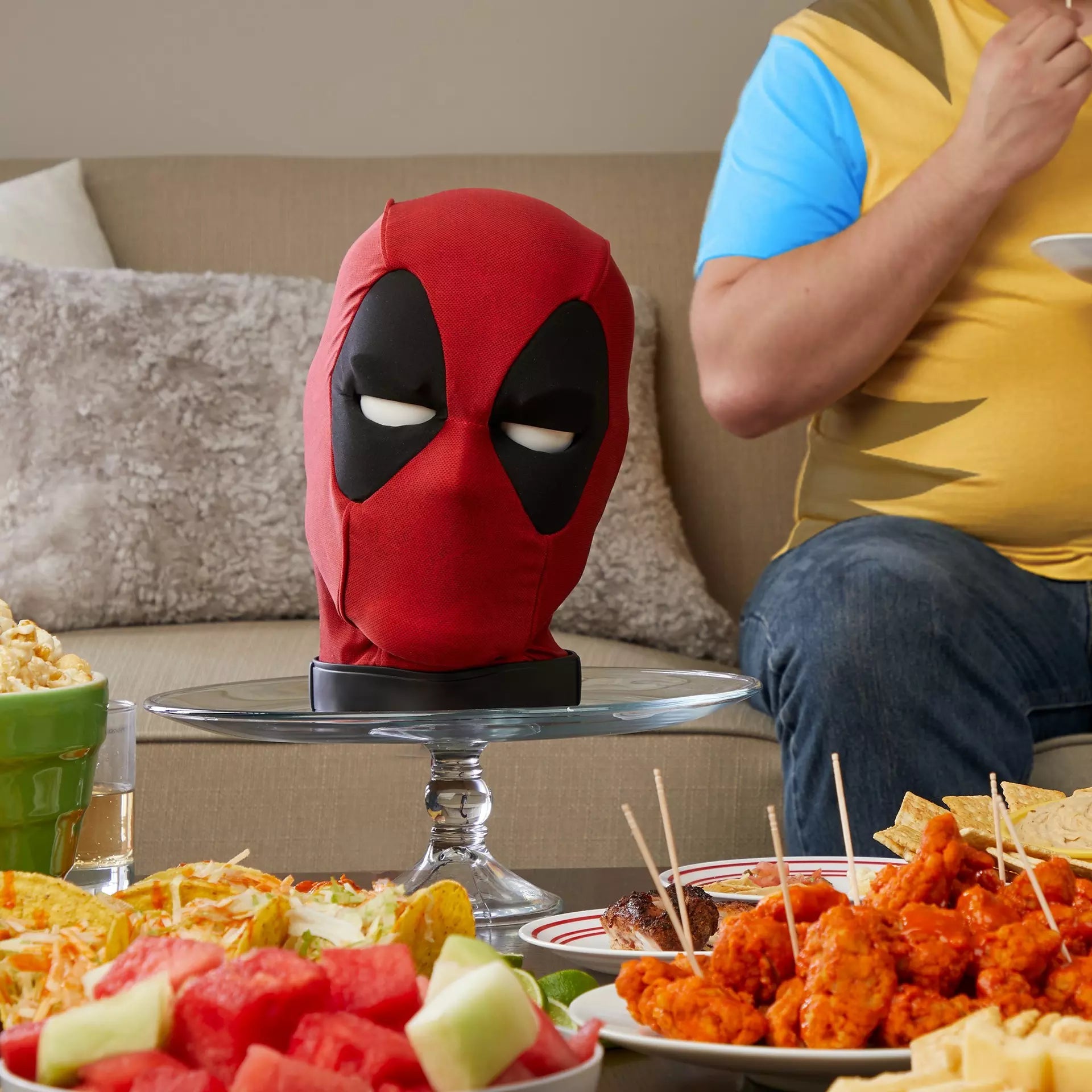 Marvel Legends Premium Interactive Deadpool's Head Collectible