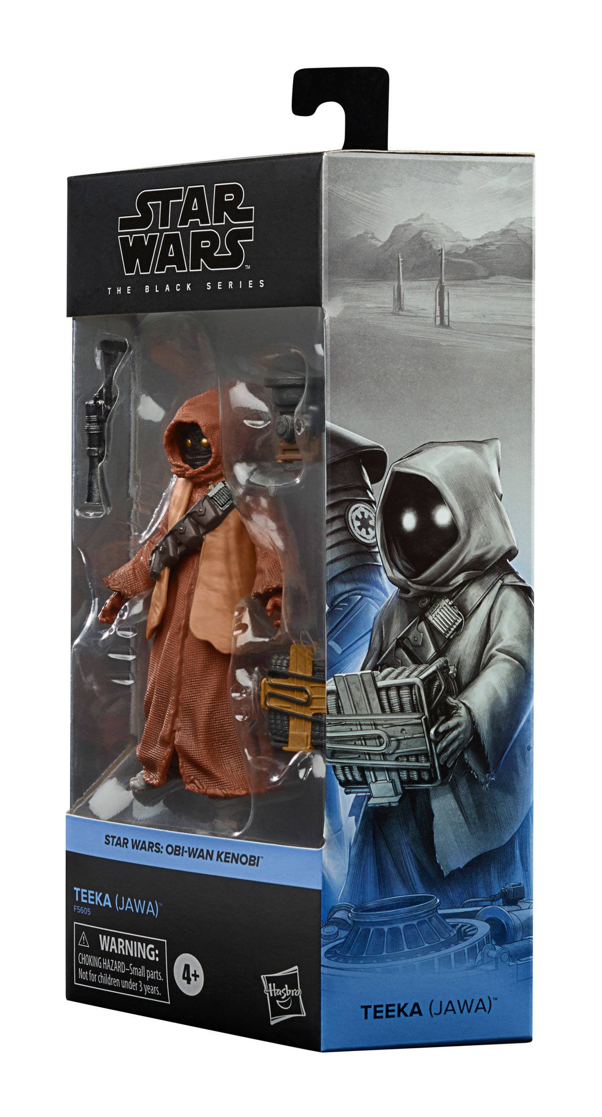 Hasbro Star Wars The Black Series 6 - Inch Scale Import - Exclusive Action Figure of Teeka (Jawa) from the Obi - Wan Kenobi Series