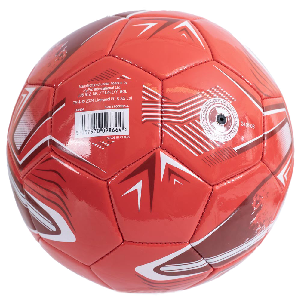 Liverpool FC PVC Turbine Design Red and White Everyday Football