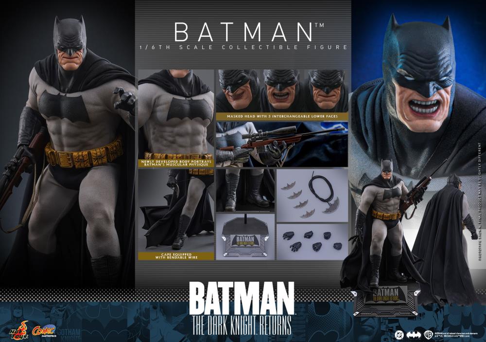 Hot Toys 1/6th Scale Batman Figure from The Dark Knight Returns