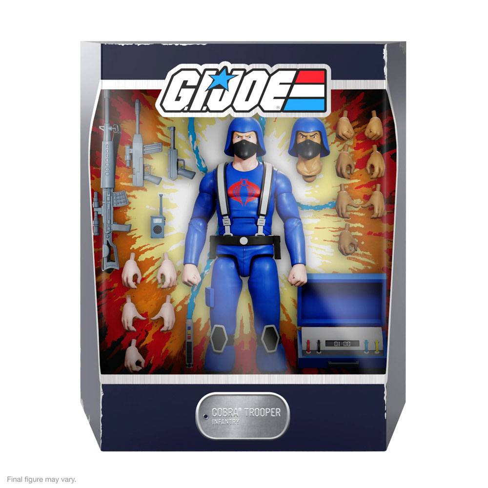 Ultimate G.I. Joe Action Figure - Cobra Trooper with Abundant Accessories