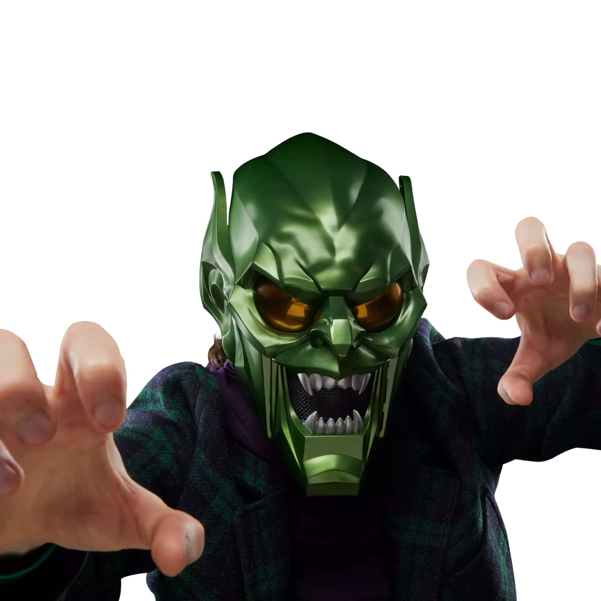 High - Quality Marvel Legends Series Roleplay Green Goblin Helmet