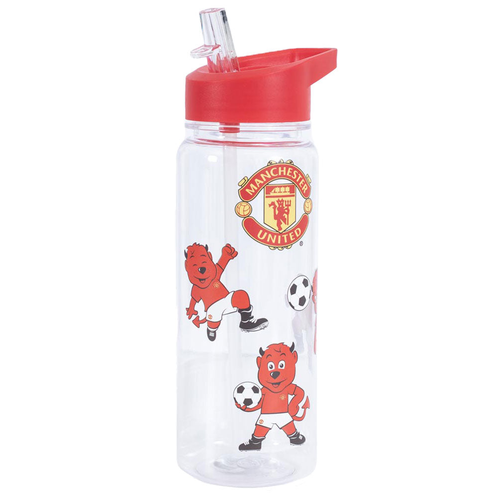 Manchester United Children's Mascot-themed Reusable Drinks Bottle for Kids