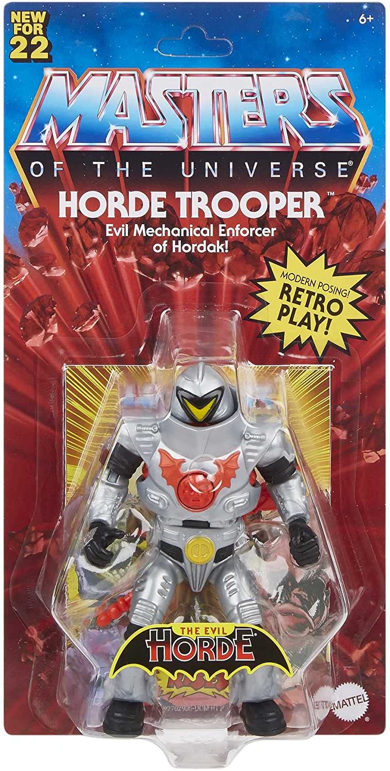 Highly Poseable Masters of the Universe Origins - Horde Trooper Action Figure
