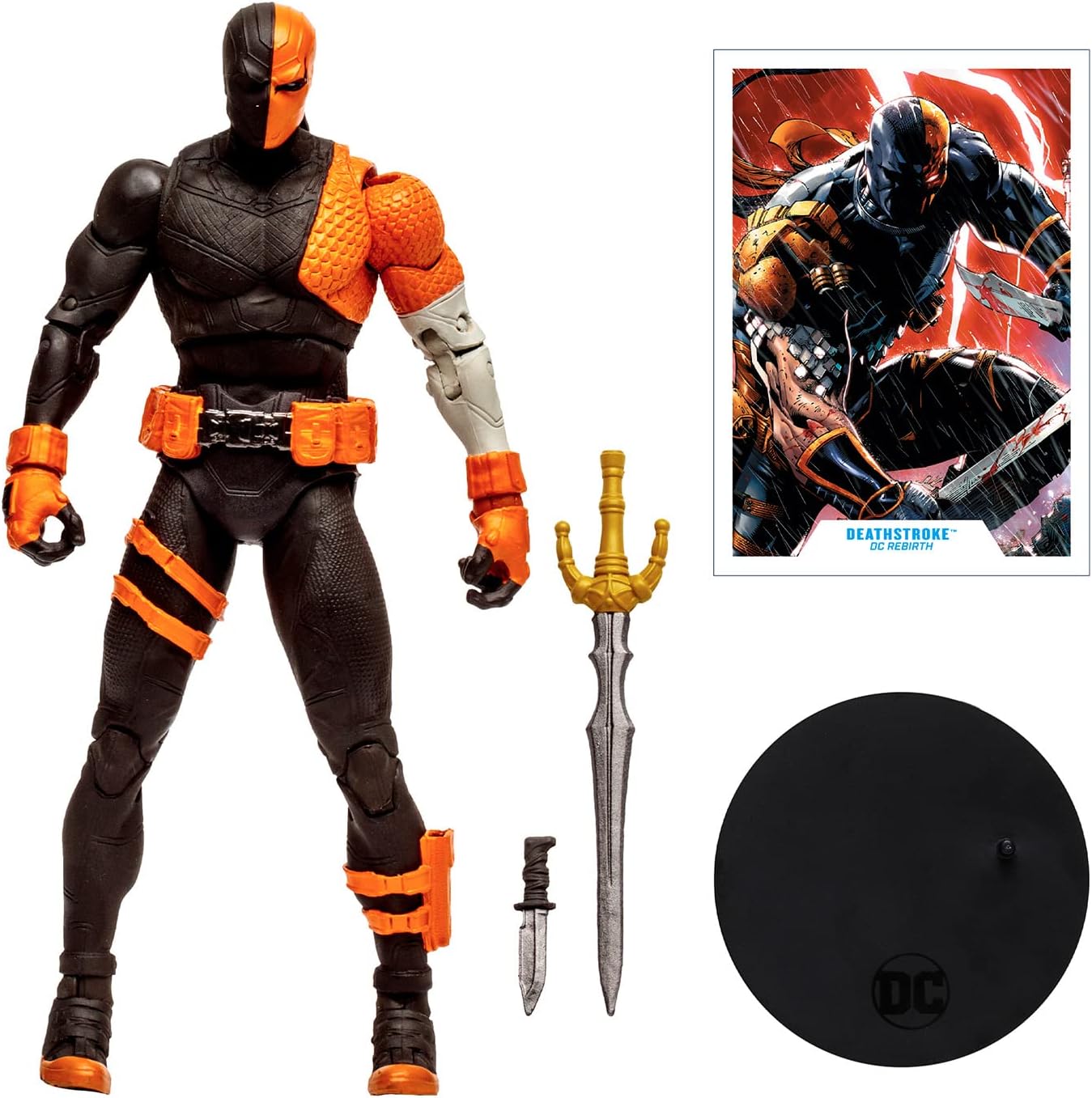 McFarlane 7-Inch Scale Action Figure of DC Multiverse Deathstroke from DC Rebirth Collection