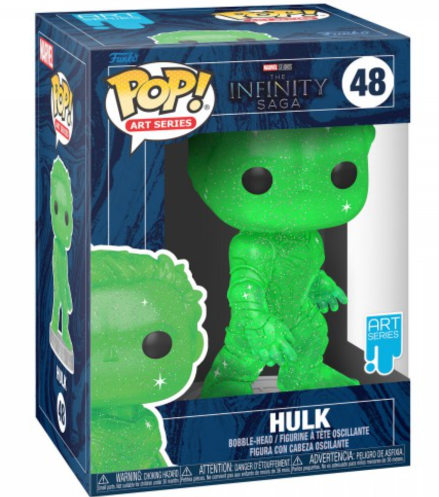 Complete Bundle of 6 Marvel Avengers Infinity Saga Artist Series Funko Pop Vinyl Collectible Figures