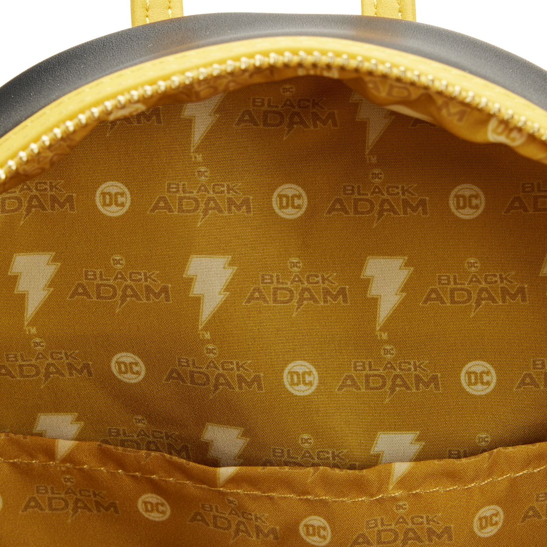 Loungefly Licensed DC Comics Cosplay Accessory - Black Adam Themed Light Up Mini Backpack for Superhero Fans
