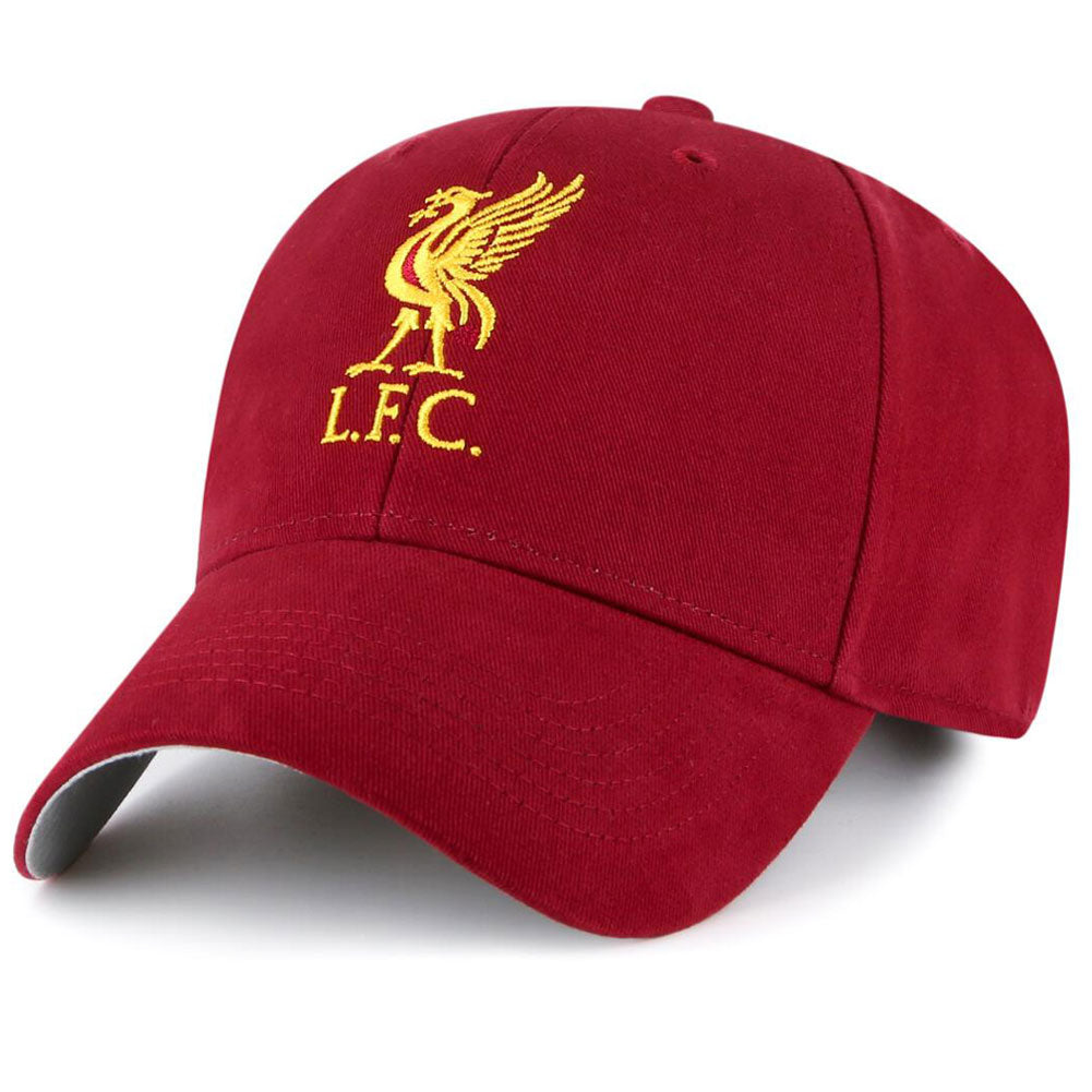 Liverpool Football Club Classic Red Adjustable Cap for Adults