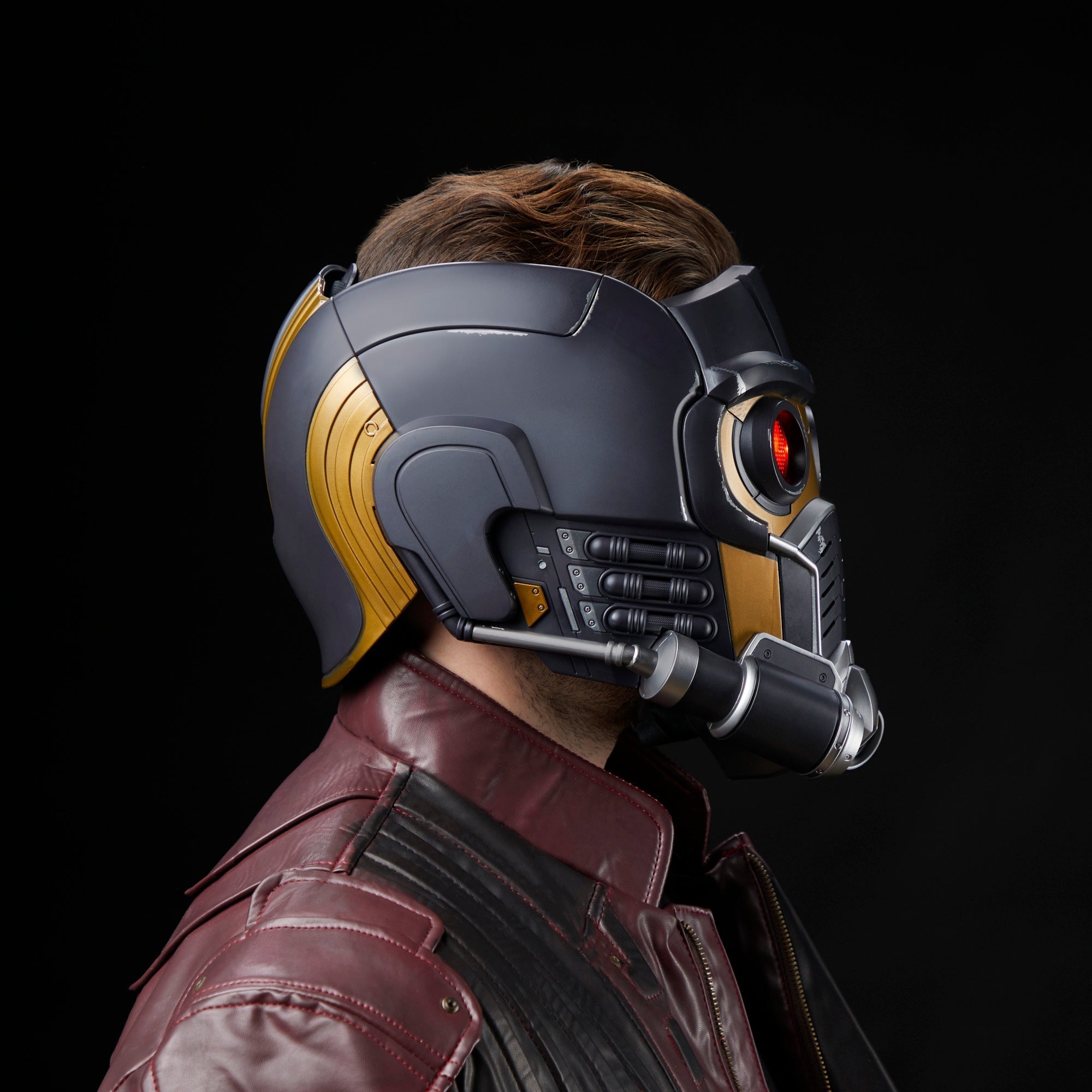 Marvel Legends Collectible Series Guardians of the Galaxy Star - Lord 1:1 Scale Premium Role - play Helmet for Fans